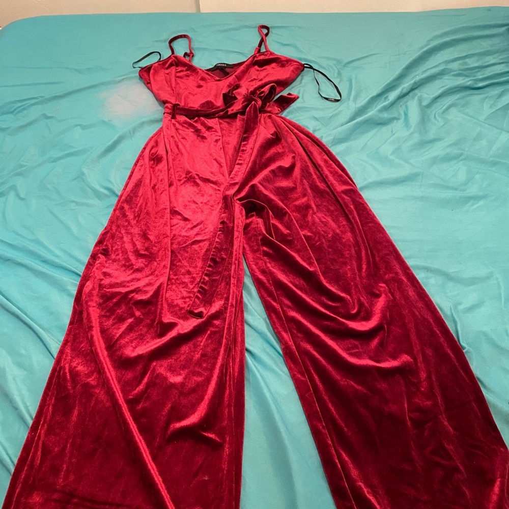 Forever 21 Velvet Romper
